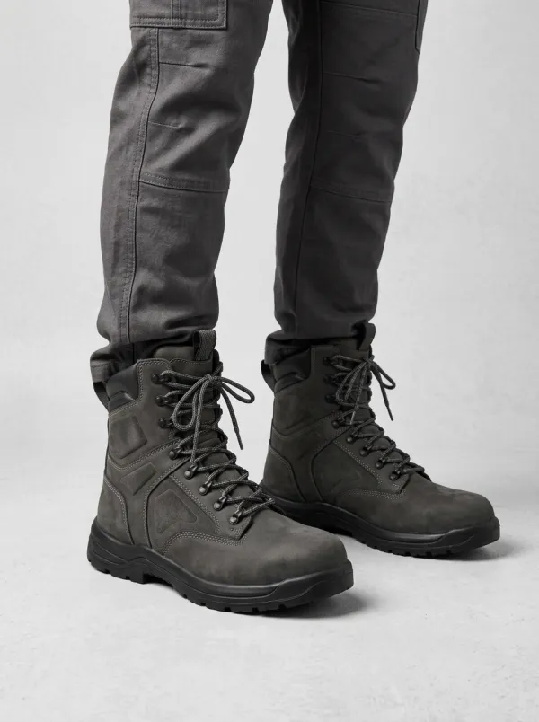 Unisex Everyday Tactical Outdoor Suede Print Work Boots