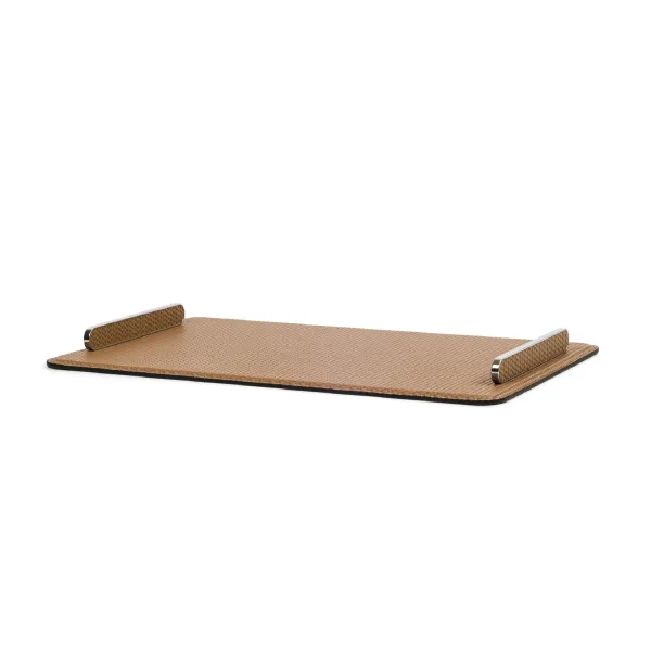 Leather Rectangular Decorative Tray