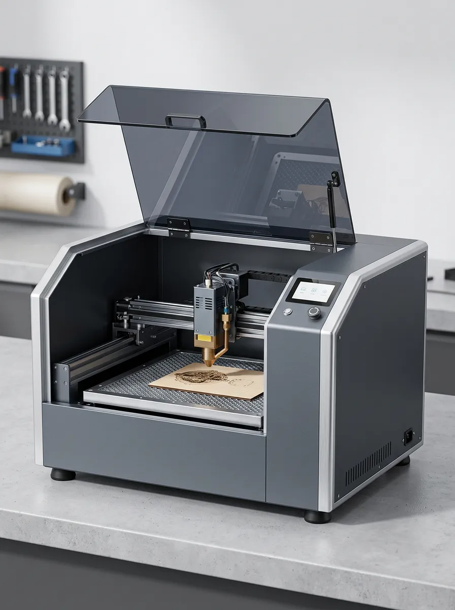 Woodworking Desktop Laser Cutting and Engraving Machine for DIY Projects