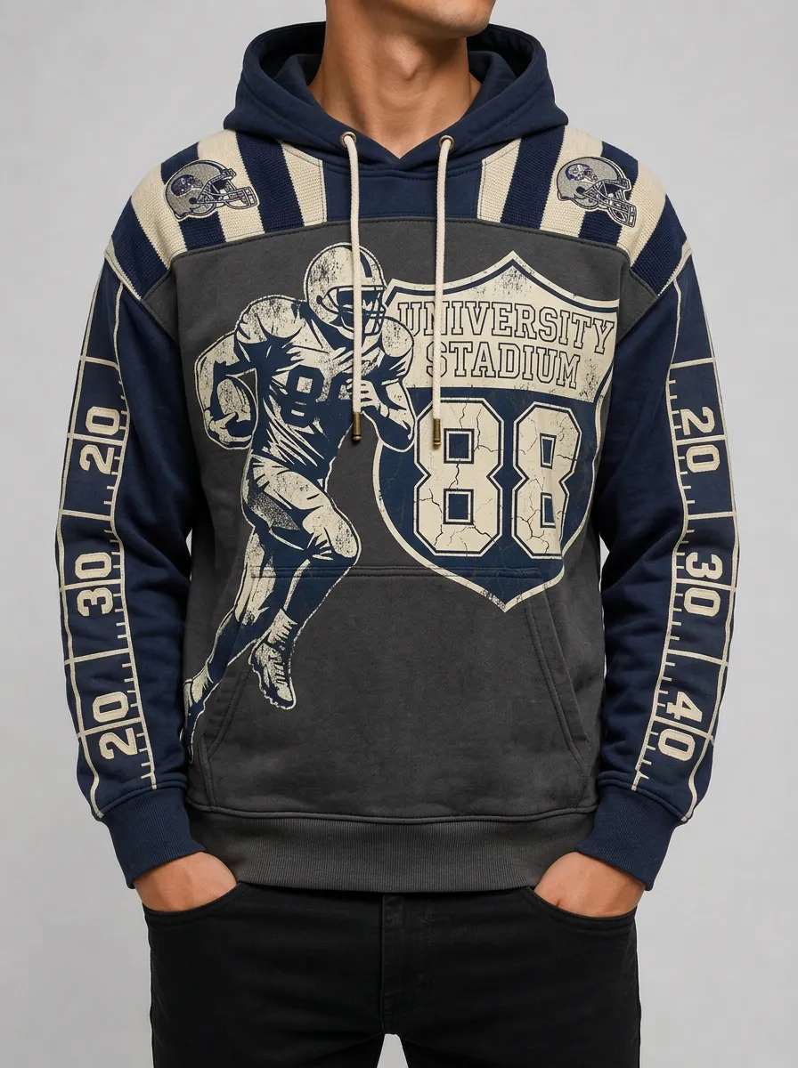 Men's Defense Classic Football Hoodie