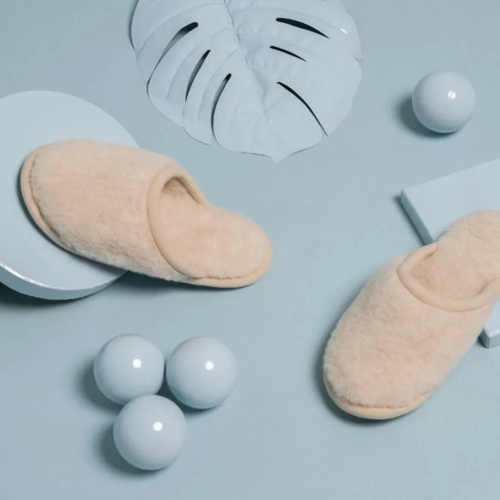 Unisex Soft Merino Wool Slippers