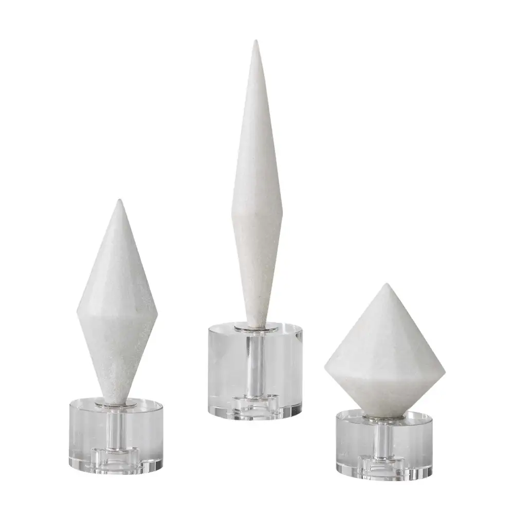 Diamond Man-Made Stone Decorative Objects