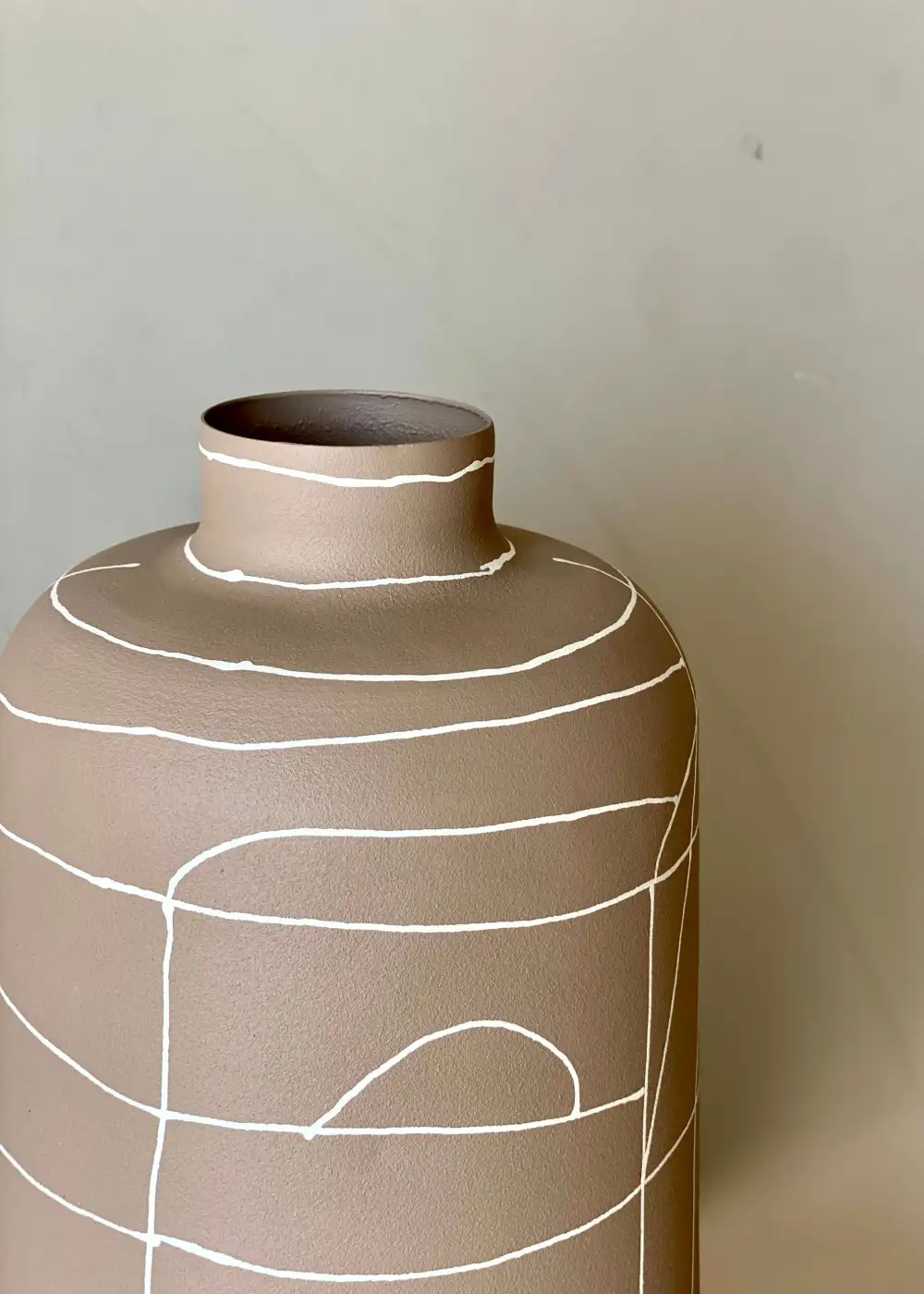 Vase Beige Large