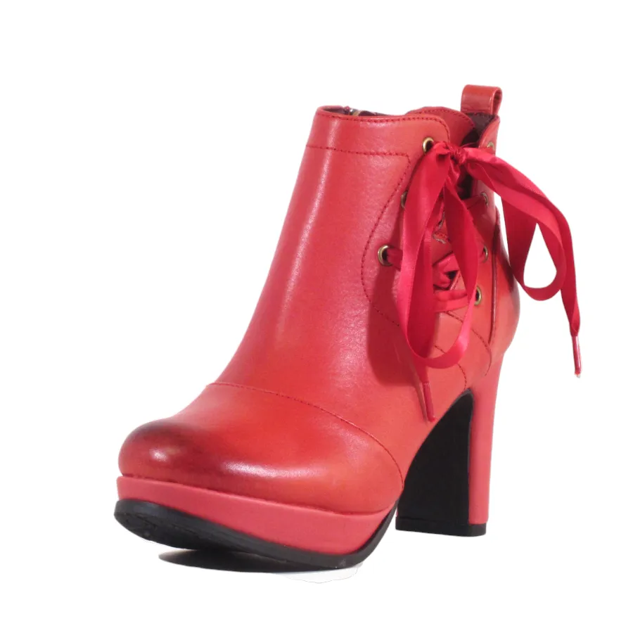 Vintage Inspired Ankle Boots