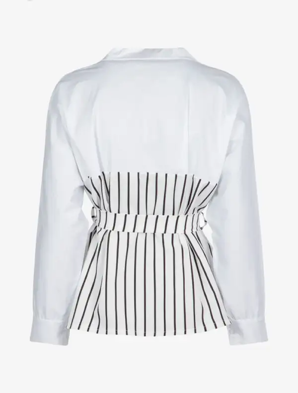 Classic Straight Fit Solid Blouse