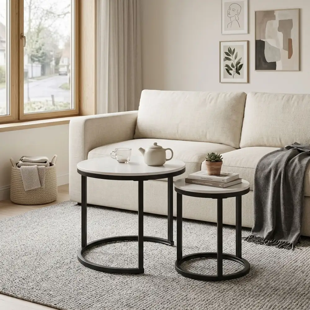 Ceramic Top Coordinated Table Set