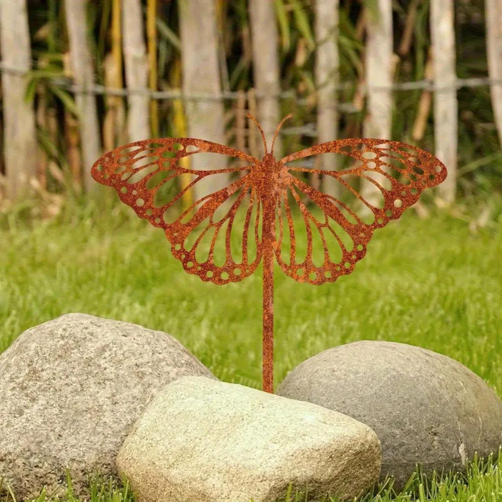 Rustic Butterfly Garden Decor