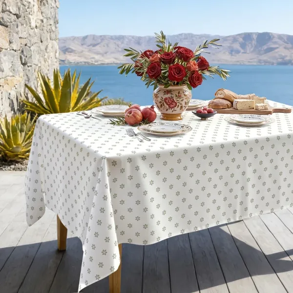 Minimalism Floral Tablecloth