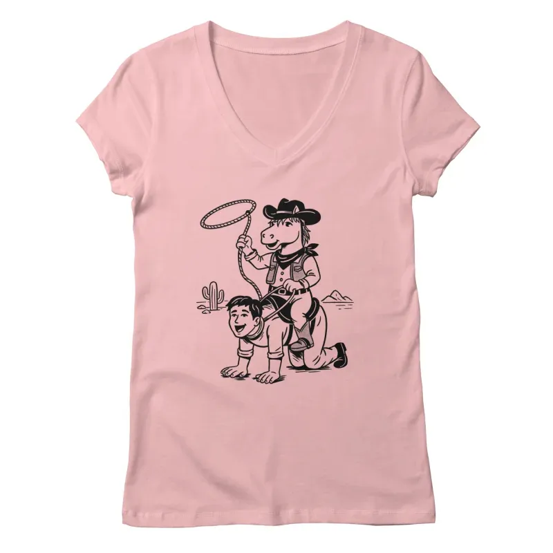 Human Horse V-Neck Tee