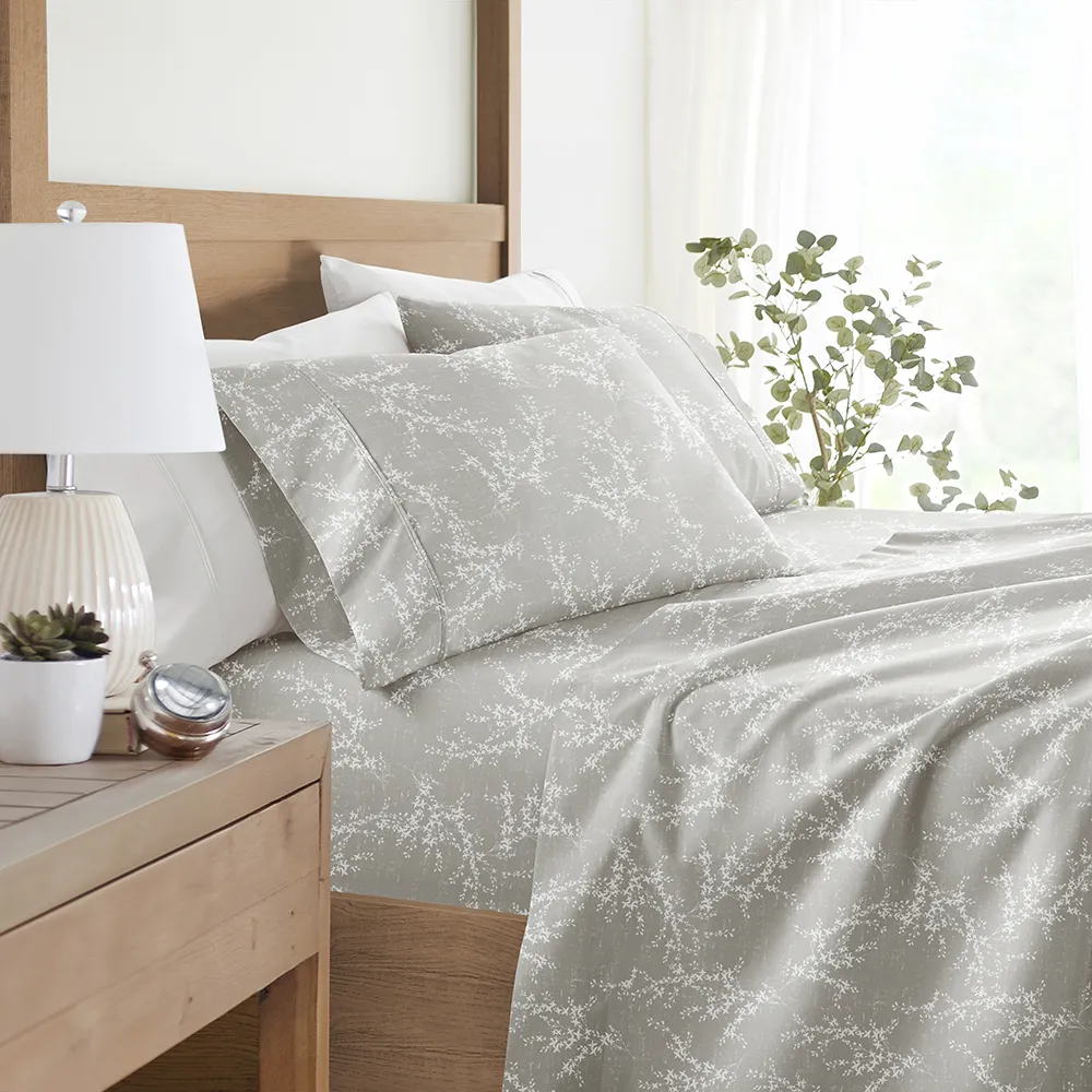 Distressed Willow Pattern Sheet Set