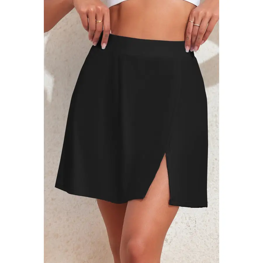 Women's Pocketed Skort Swim Bottom