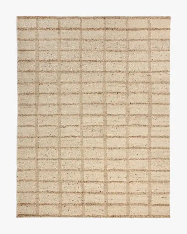 Textural Classic Hand-Knotted Wool Area Rug