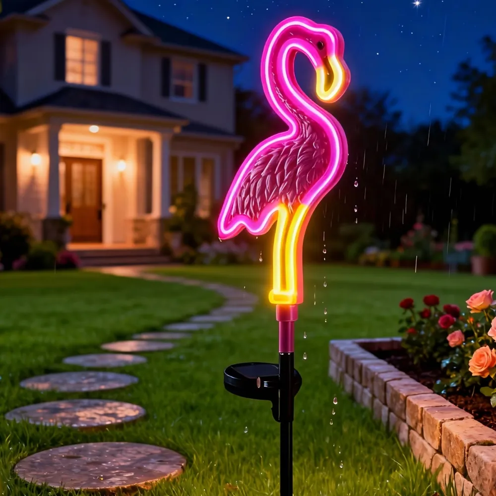 Waterproof Flamingo Garden Light