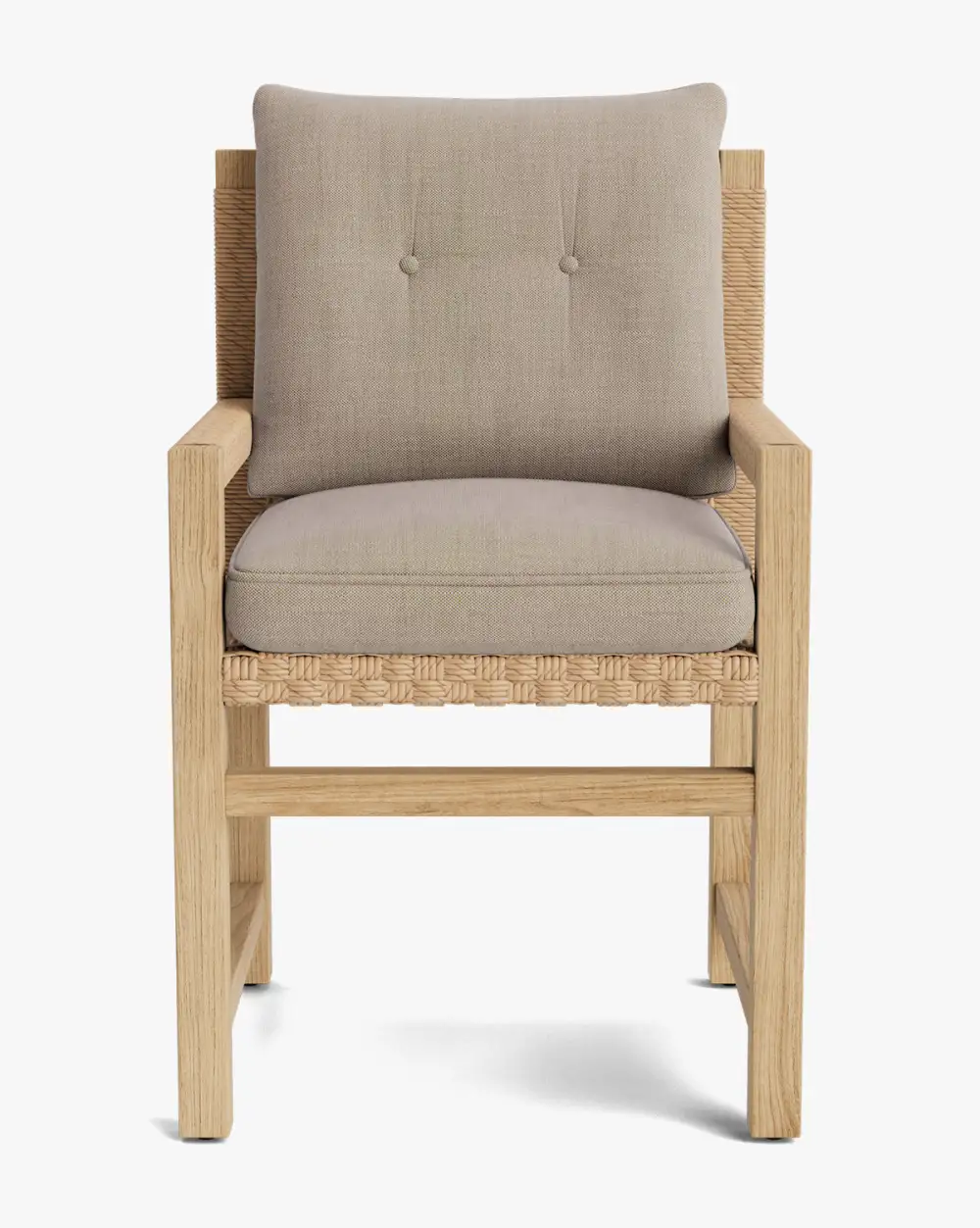 Traditional Teak Dining Chair