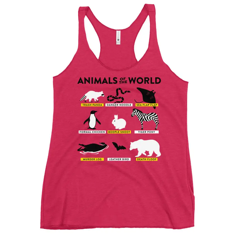Animal World Racerback Tank
