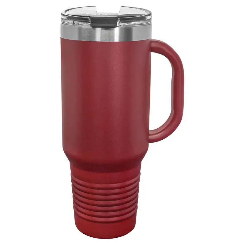 Travel Handled Straw Lid Travel Mug