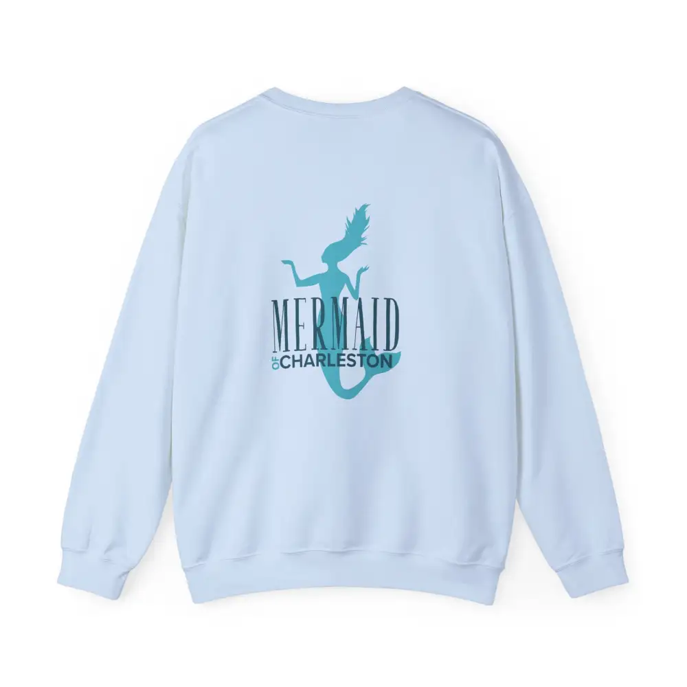 Coastal Mermaid Graphic Crewneck Sweatshirt