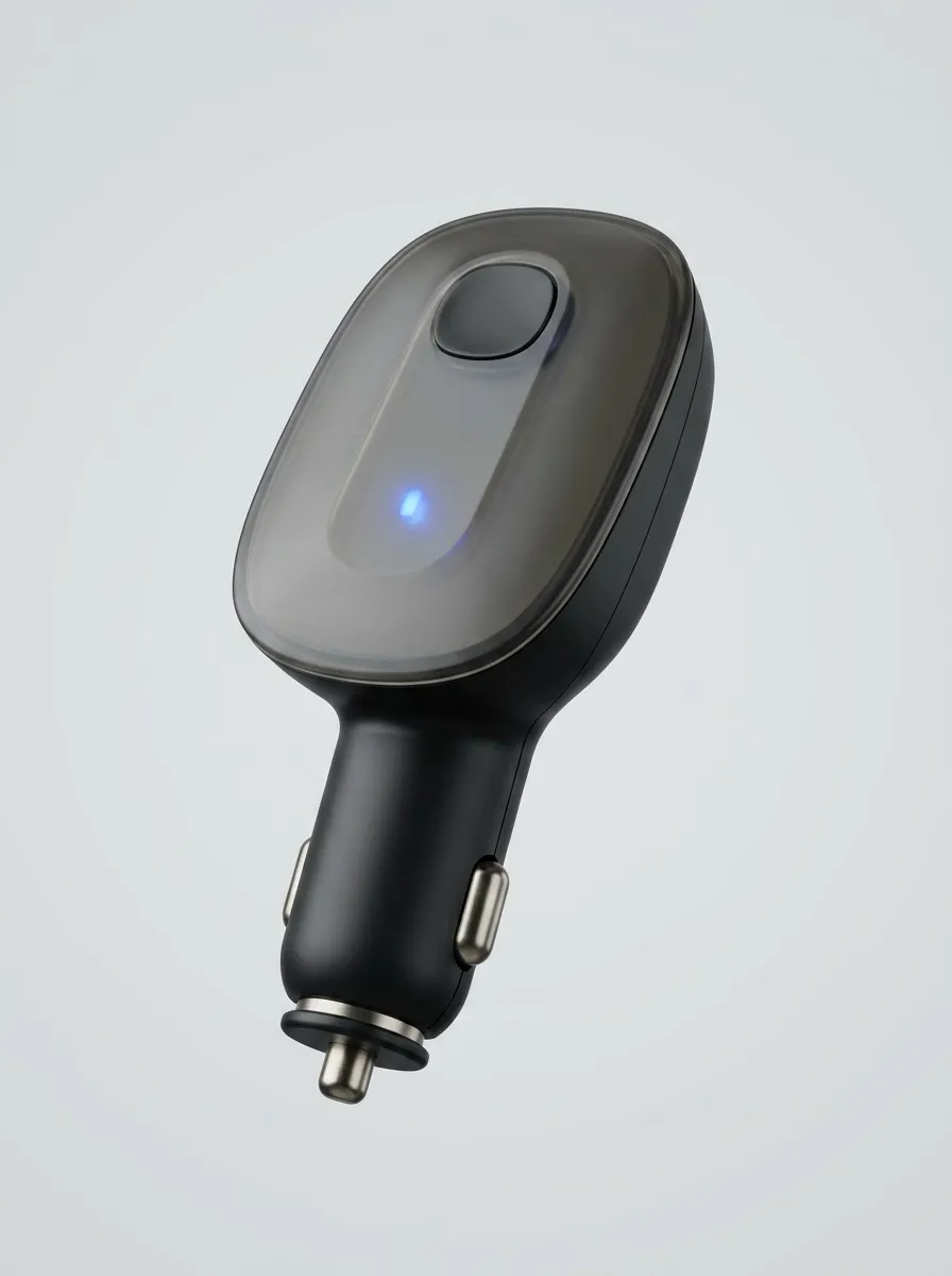 Car Fuel Economy Accessory Featuring LED Indicator Vehicle Power Plug