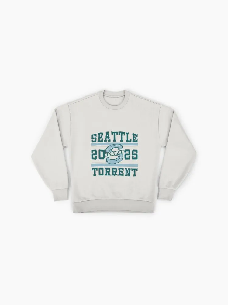 Retro Hockey Team Graphic Sweatshirt