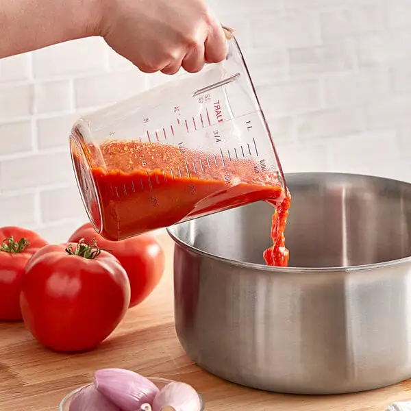 Plastic Measuring Cup with Graduations