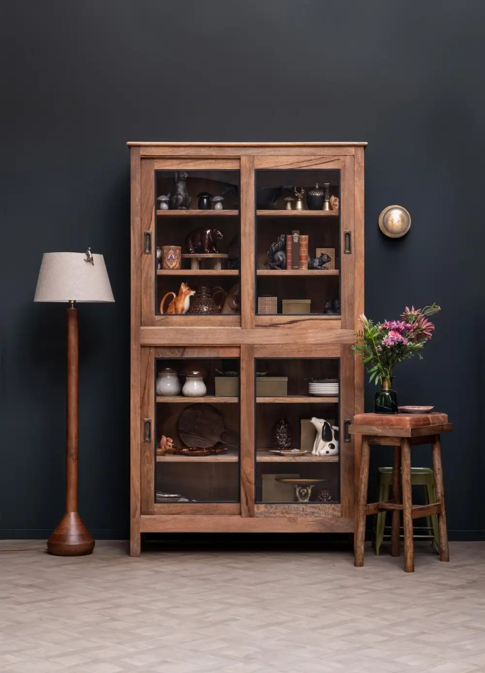 Black Mango Wood Storage Box