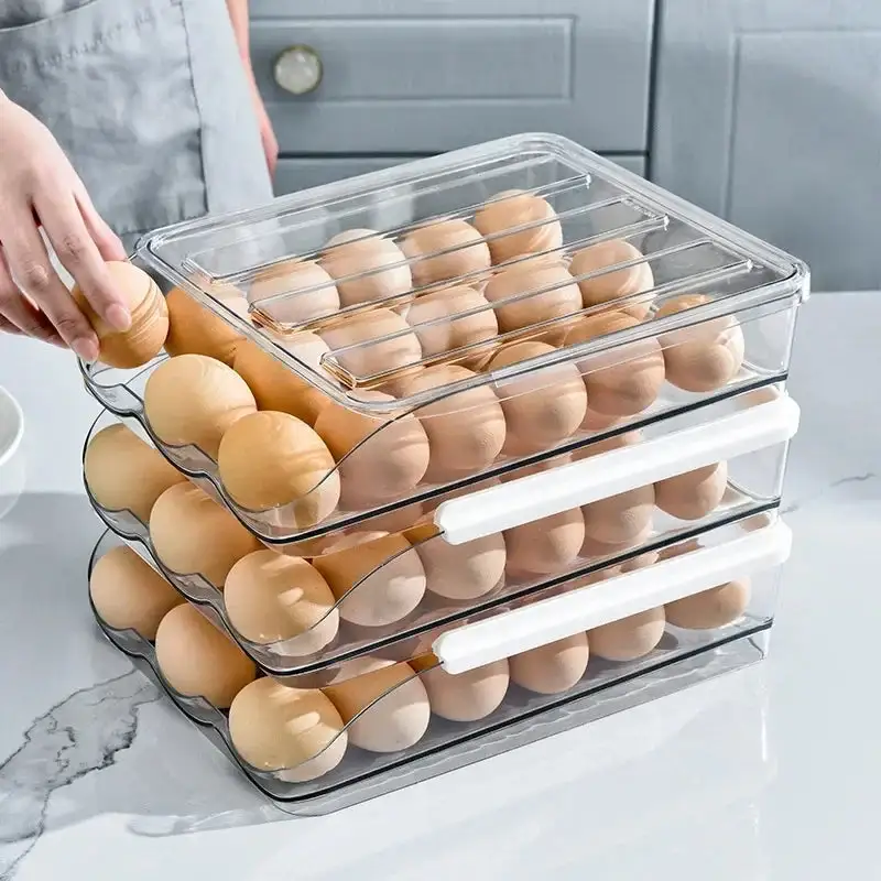 Classic Stackable Fridge Egg Home Storage Rack