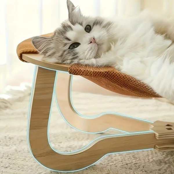 Elevated Rattan Pet Bed