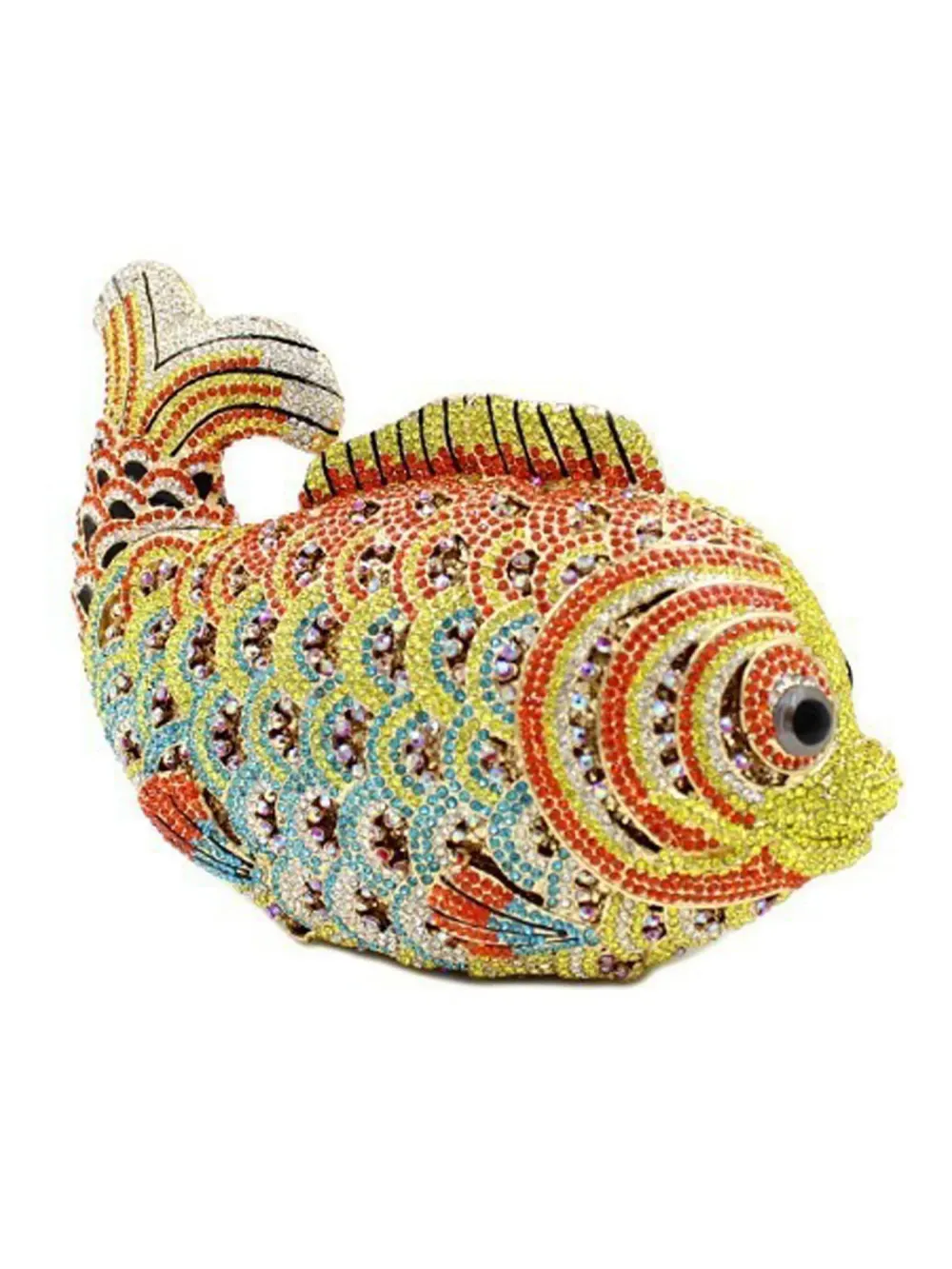 Junia Diamond-Inlaid Carp Clutch