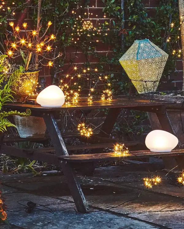 LED Solar Garden Rock Light