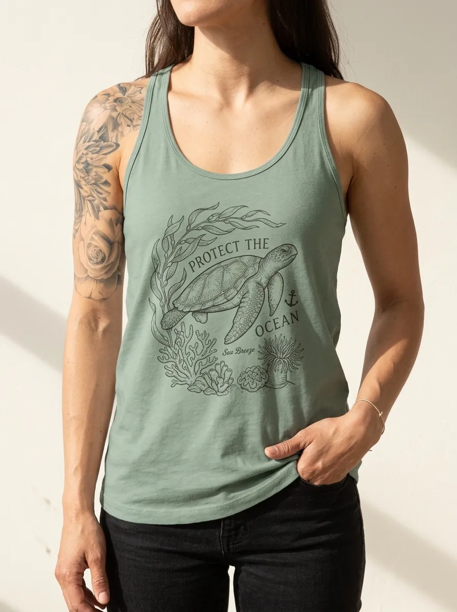 Ocean Lover Sea Tank Top