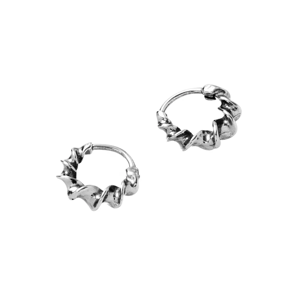 Ripple Edge Earrings