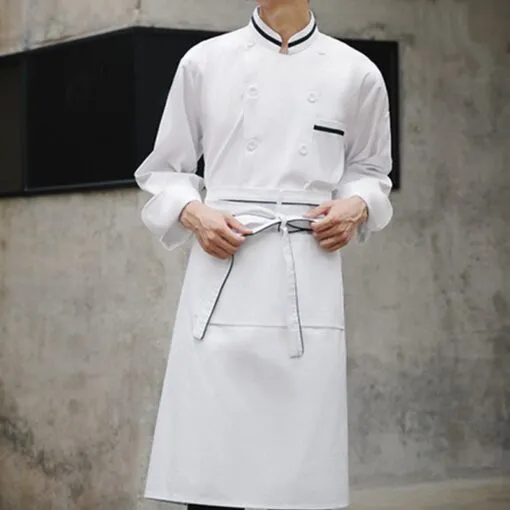 Practical Long Sleeve Chef Work Jacket