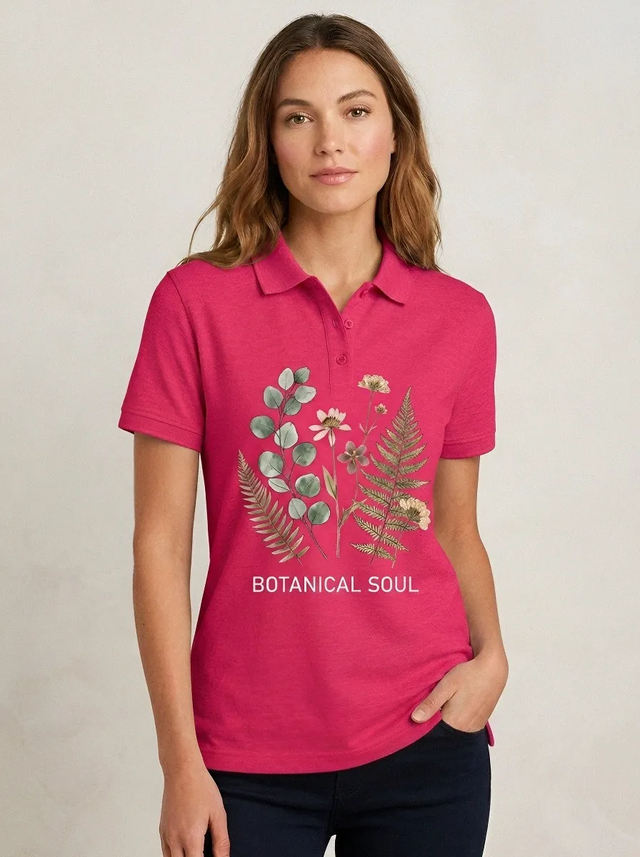 Botanical Soul Nature Casual Shirt Modern