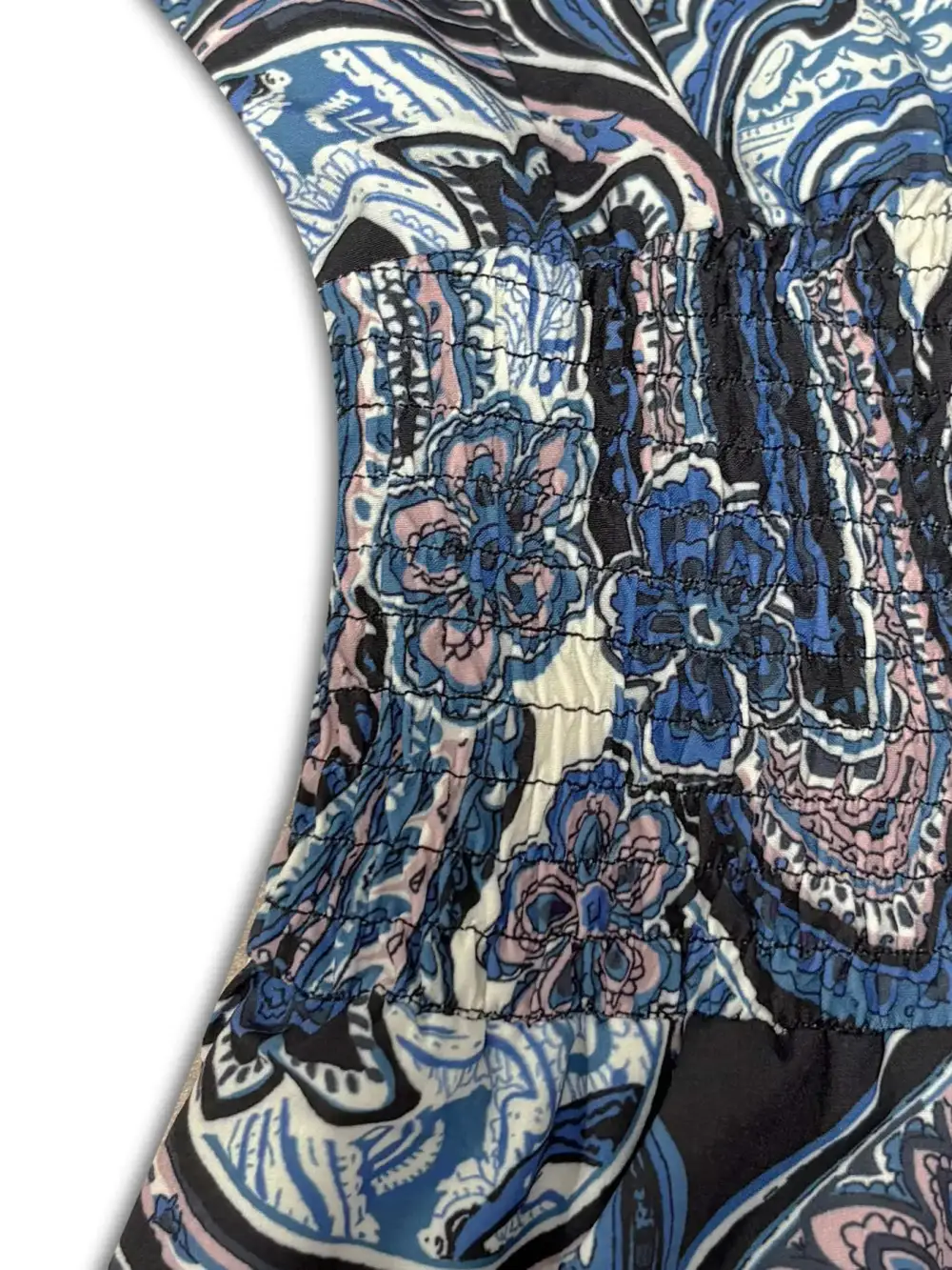 Plus Size Floral V Neck Cap Sleeve Maxi Dress