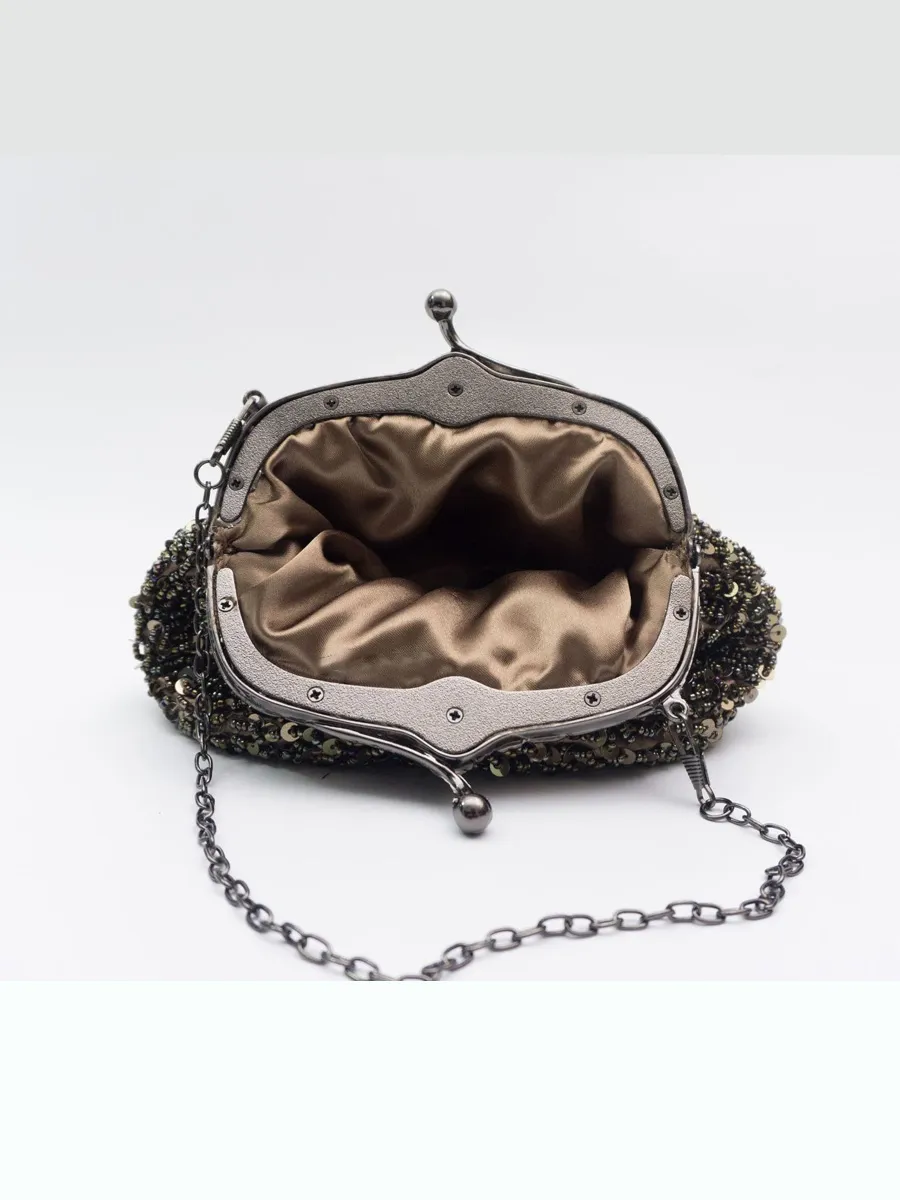 Jessamine Handmade Beaded and Sequined Bag
