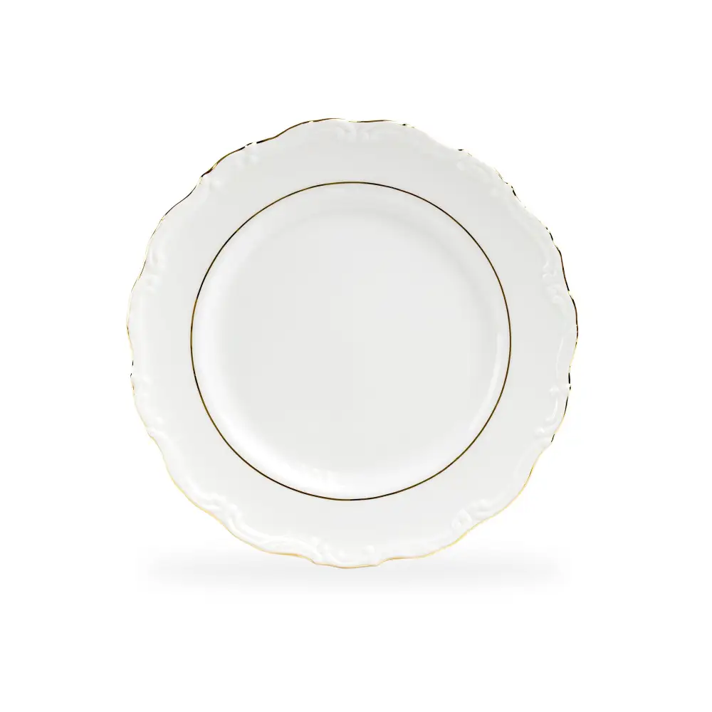 Rococo Porcelain Dessert Plate