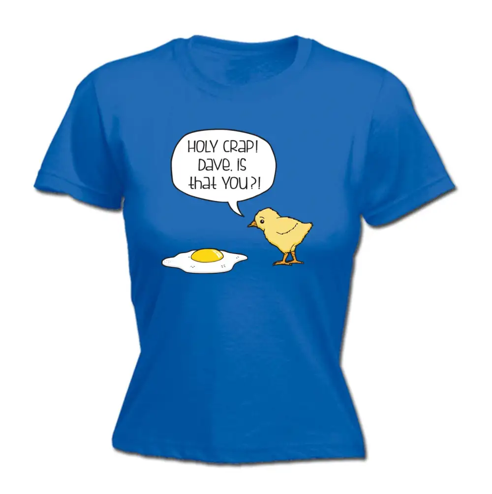 Chicken Egg Graphic Fitted Tee
