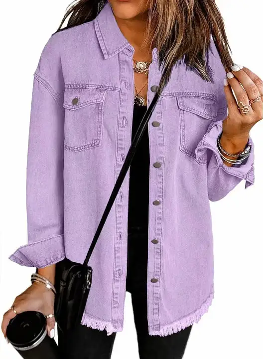Denim Structured Coat