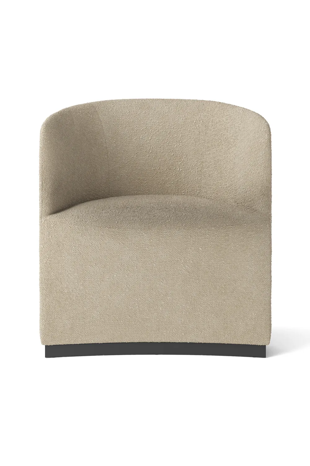 Boucle Low-Back Club Chair