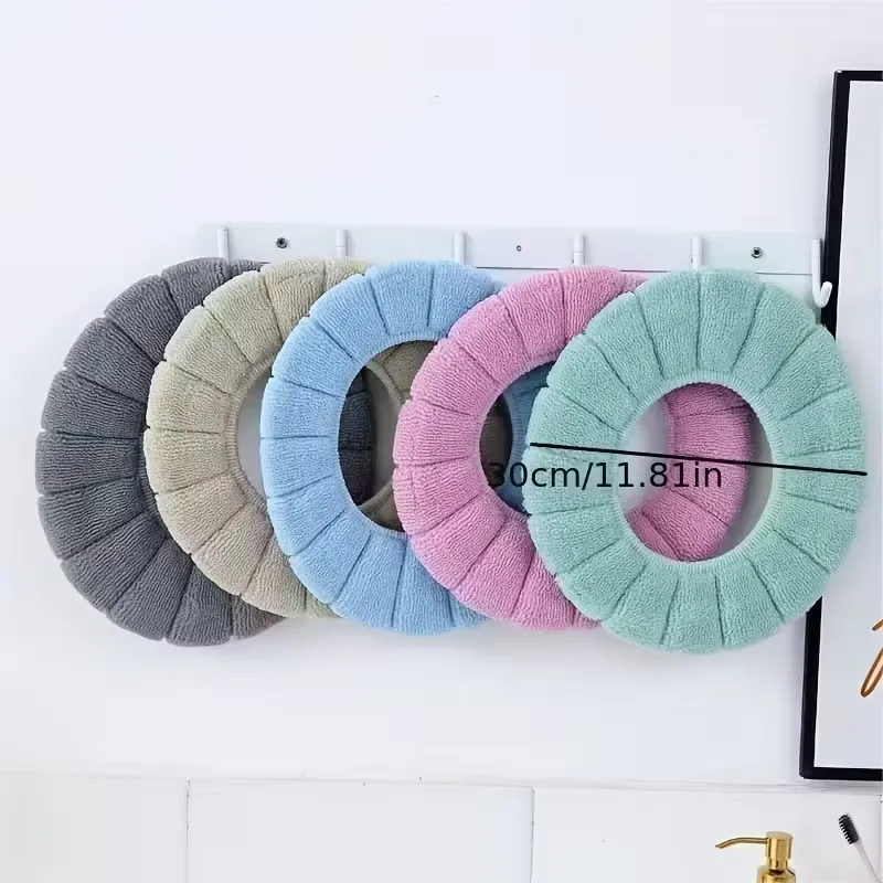 Multi-Color Soft Toilet Seat Cover