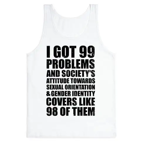 Rainbow Pride Graphic Tank Top