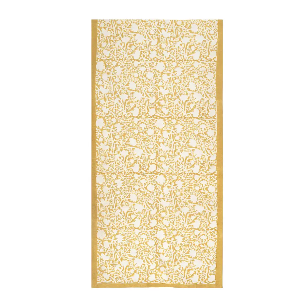 Sunlit Meadow Floral Table Runner