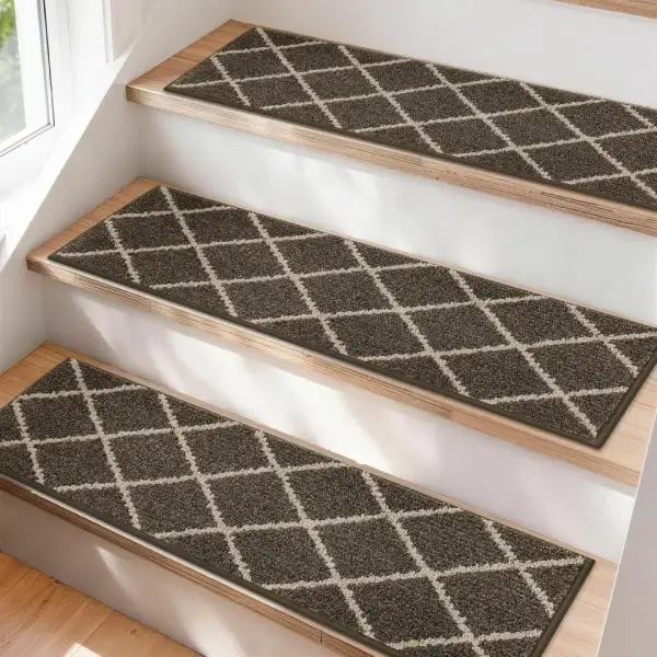 Tonal Trellis Stair Carpet Set