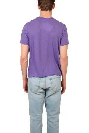 Heritage V-Neck Cotton T-Shirt