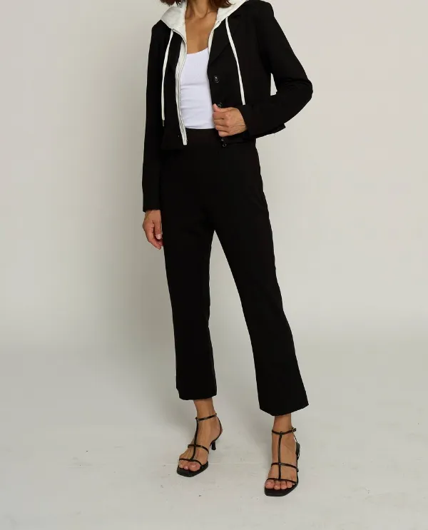 Cropped Fitted Jacket