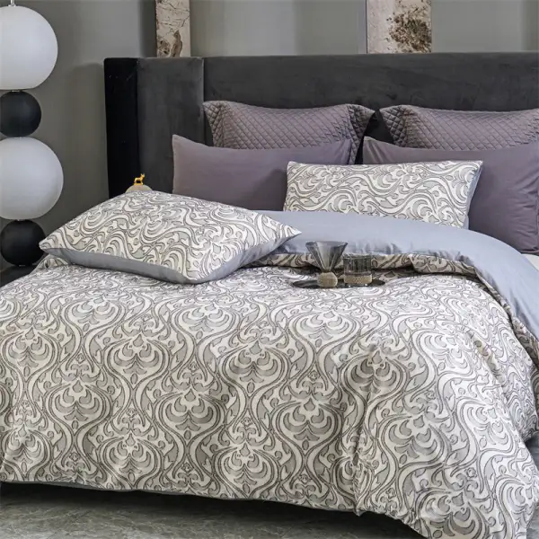 Cotton Floral Patchwork Quilt Cover Set