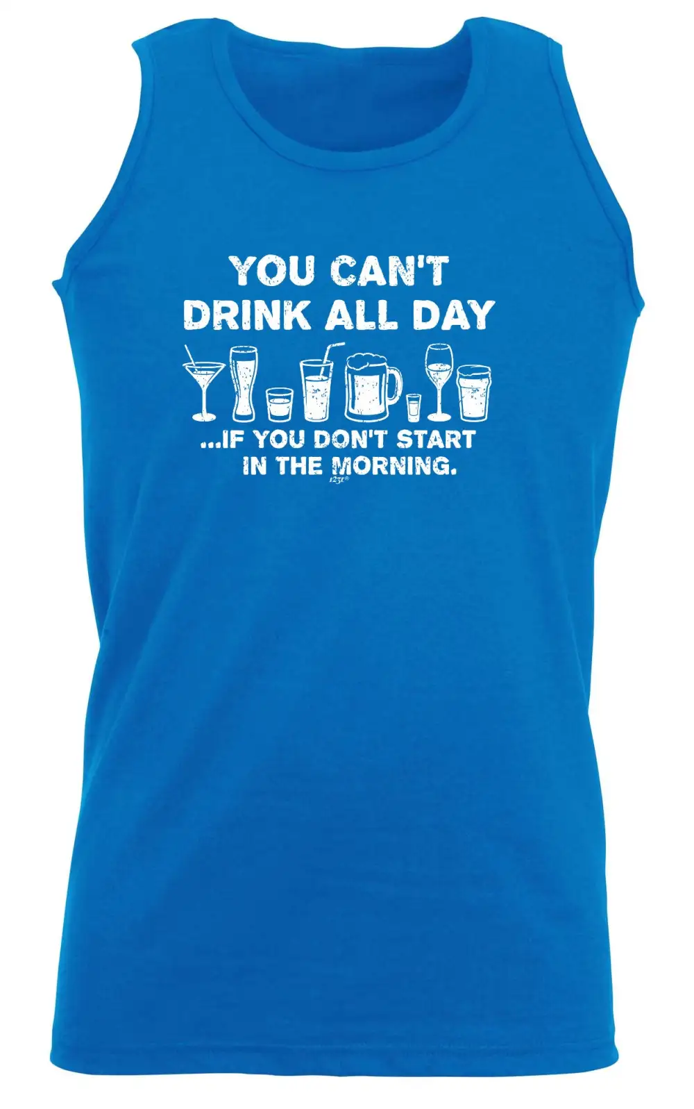 Drink Humor Graphic Tank Top