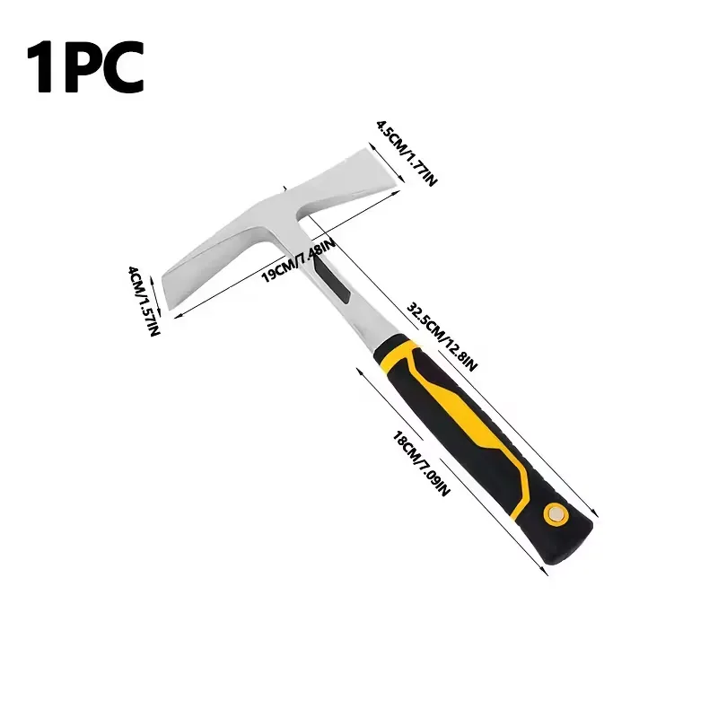 Heavy-Duty Stainless Steel Pickaxe