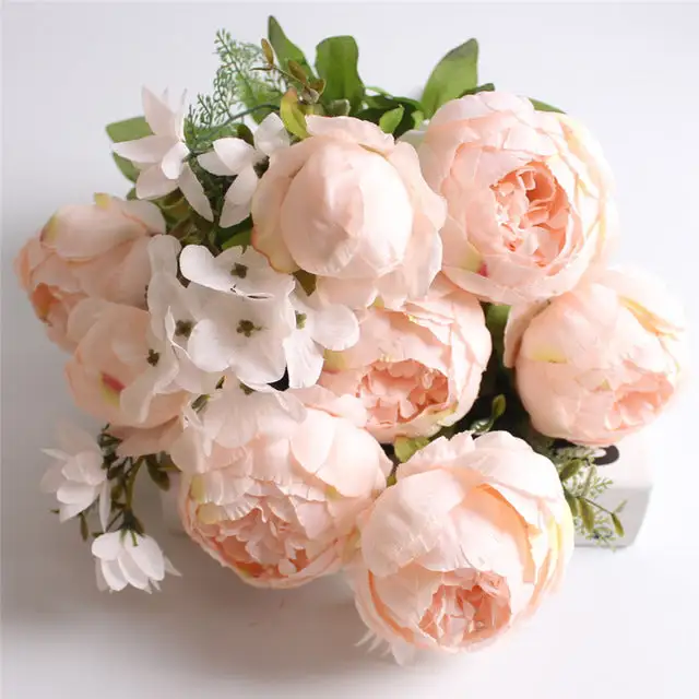Room Artificial Peony Bouquet