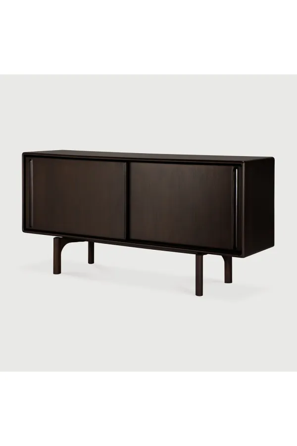 Sliding Door Mahogany Sideboard